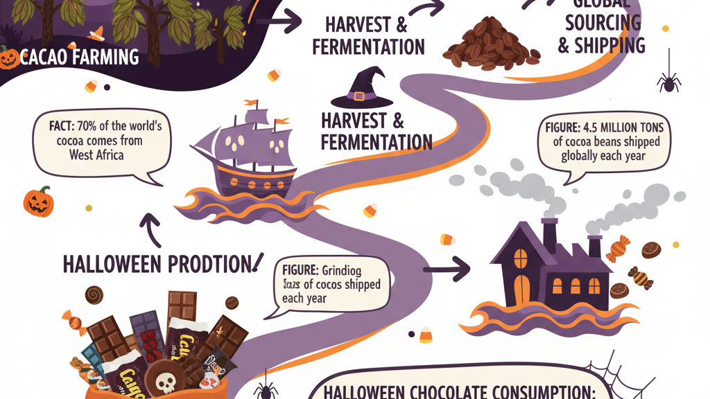 Cacao Seed to Halloween Treat